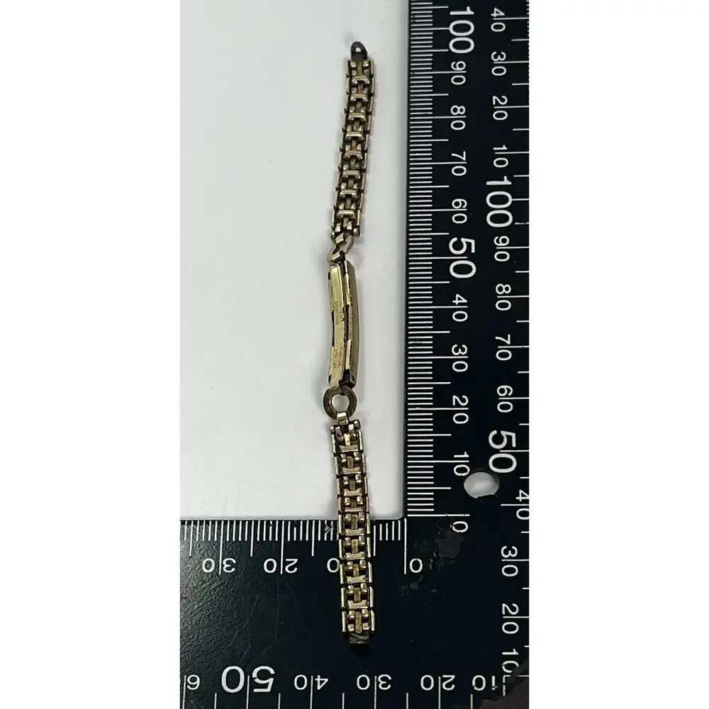 12k Gold-Filled 1960s Vintage Watch Band USA Made- FINESSE 1/20th 12K GF Womens